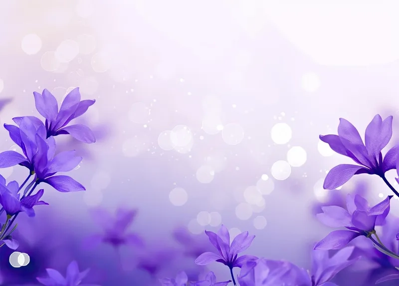 Background hoa tím vintage mang nét hoài cổ đầy cuốn hút