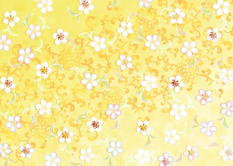 Nền điện thoại xinh xắn với background hoa vàng cho điện thoại