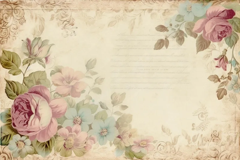 Làm đẹp giao diện với background hoa vintage cho blog thật ấn tượng