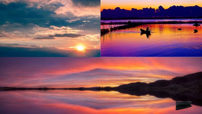 Khám phá background hoàng hôn đẹp ngập sắc trời thơ mộng