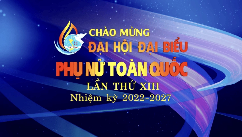 Background hội phụ nữ ý nghĩa lan tỏa cảm hứng tích cực