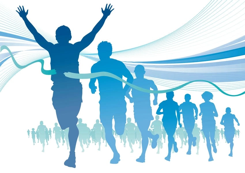 Background hội thao chuyên nghiệp chuẩn sự kiện