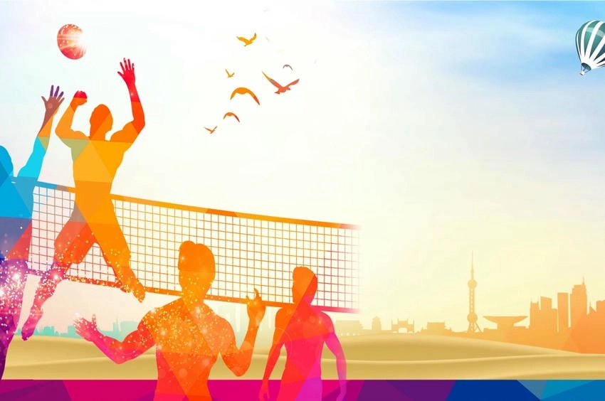 Background hội thao sân khấu nổi bật mọi ánh nhìn