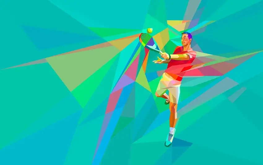 Background hội thao đầy năng lượng và sôi nổi