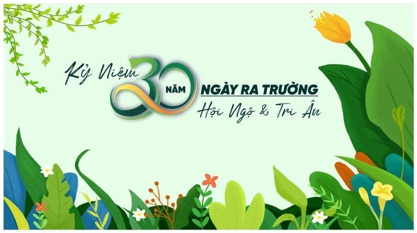 Background họp lớp ý nghĩa gắn kết những ký ức cũ