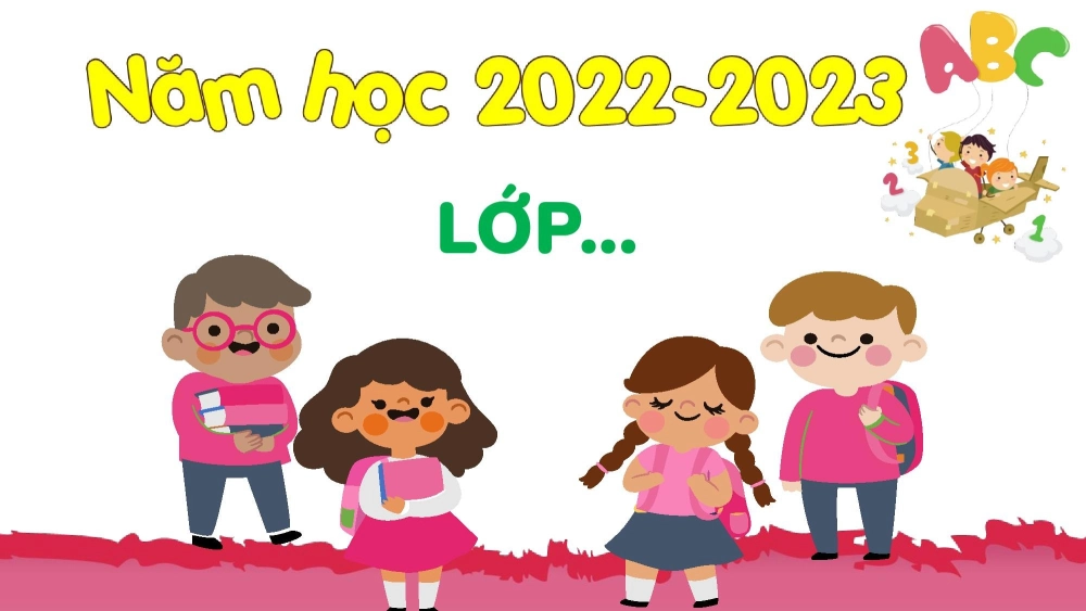 Background họp phụ huynh mẫu dễ dùng cho mọi giáo viên