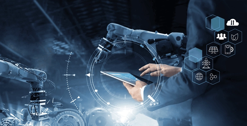 Background khoa học đẹp mắt gợi mở tri thức tương lai