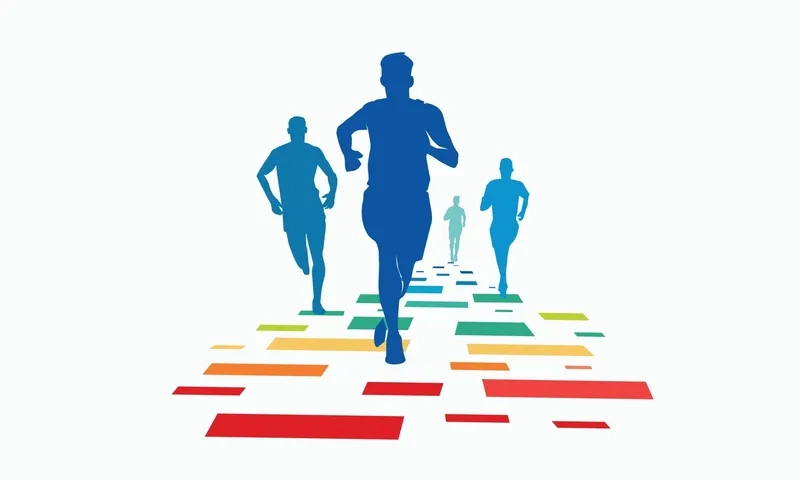 Trải nghiệm sống động cùng background marathon 3D