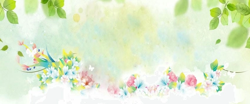 Background mùa xuân đơn giản nhưng cuốn hút