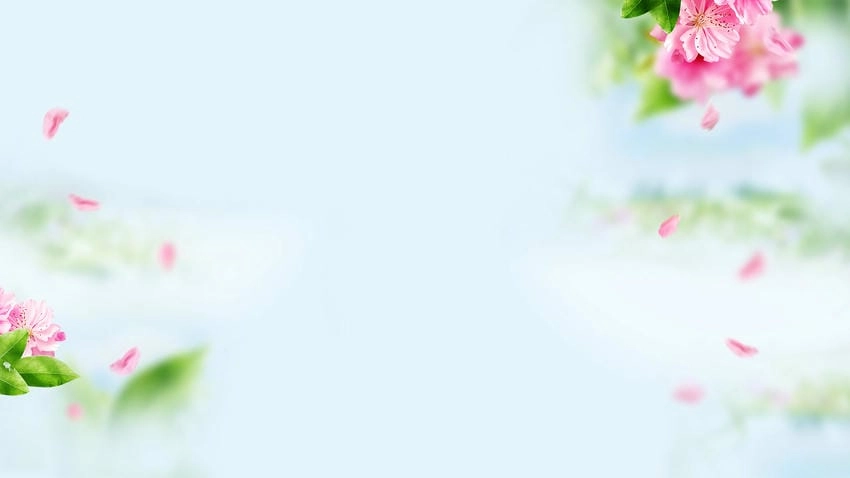 Background mùa xuân nghệ thuật đầy cảm hứng