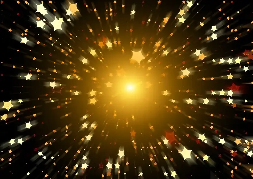 Background ngôi sao lãng mạn tạo không gian ngọt ngào