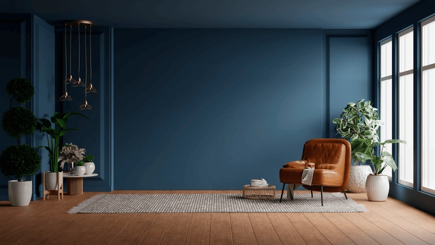 Background nội thất hiện đại tạo cảm giác tinh tế