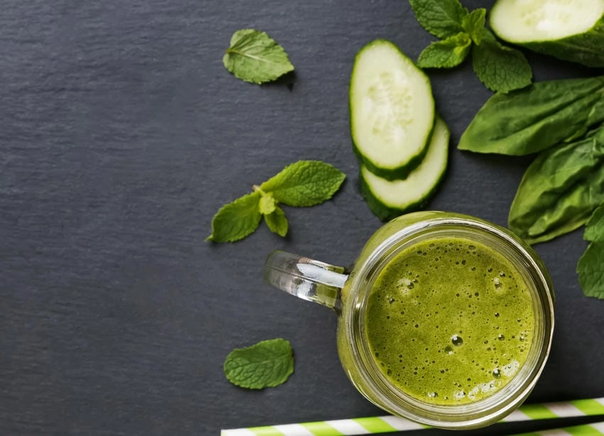 Background nước ép tươi mát gợi cảm giác sảng khoái