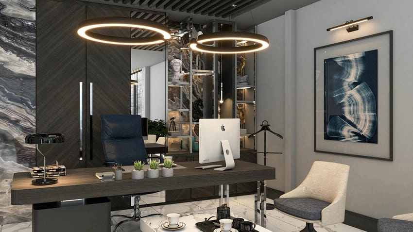 Background phòng giám đốc sáng tạo nổi bật mọi khung hình