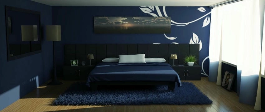 Background phòng ngủ vector dễ chỉnh sửa