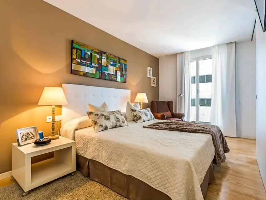 Background phòng ngủ đơn giản mà tinh tế