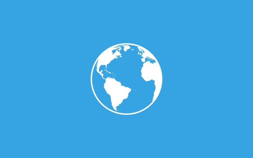 Background quả địa cầu công nghệ hiện đại ấn tượng