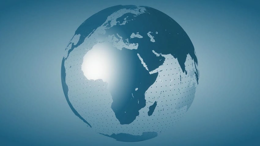 Background quả địa cầu 4k sắc nét đến từng chi tiết