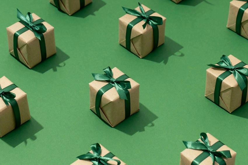 Background quà tặng mang nét đẹp tinh tế và ý nghĩa