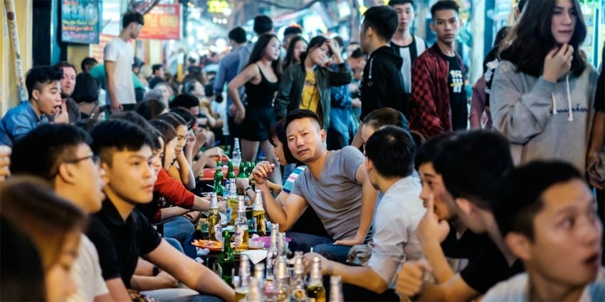 Background quán nhậu miễn phí dễ dàng sử dụng