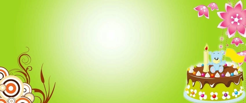 Background sinh nhật ấn tượng thu hút mọi ánh nhìn