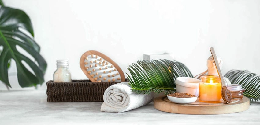 Background spa ấn tượng tạo cảm giác thu hút