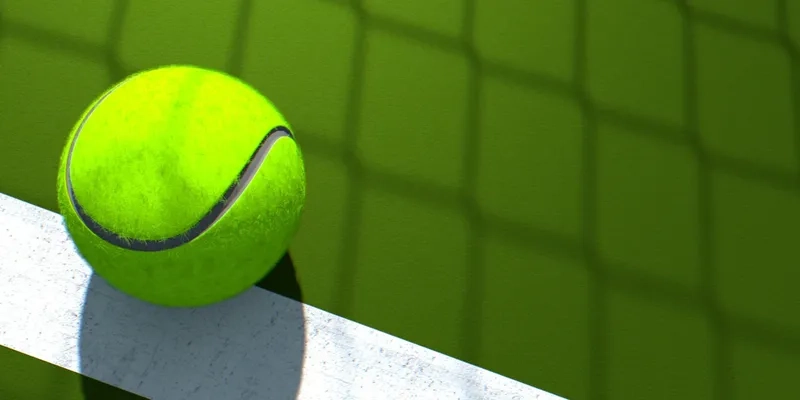 Thiết kế sáng tạo với background tennis vectơ đẹp mắt