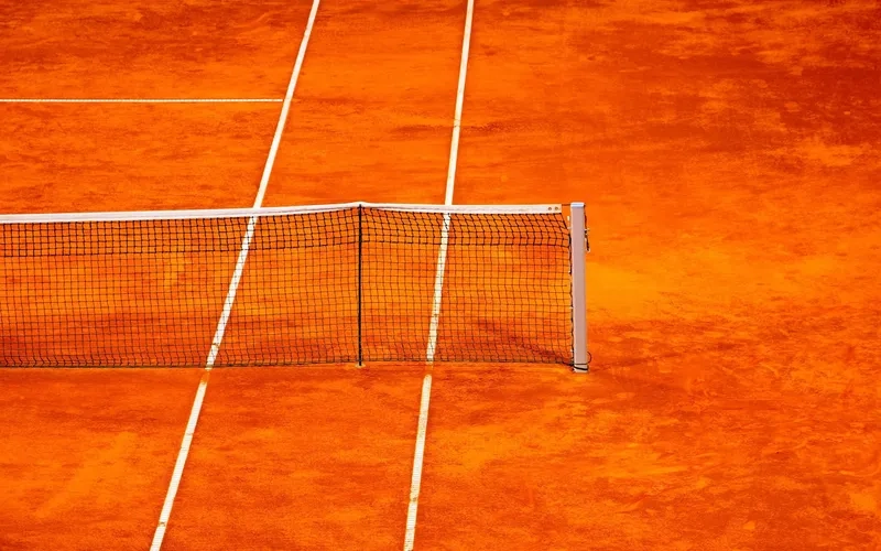 Hiệu ứng nổi bật với background tennis gradient mềm mại