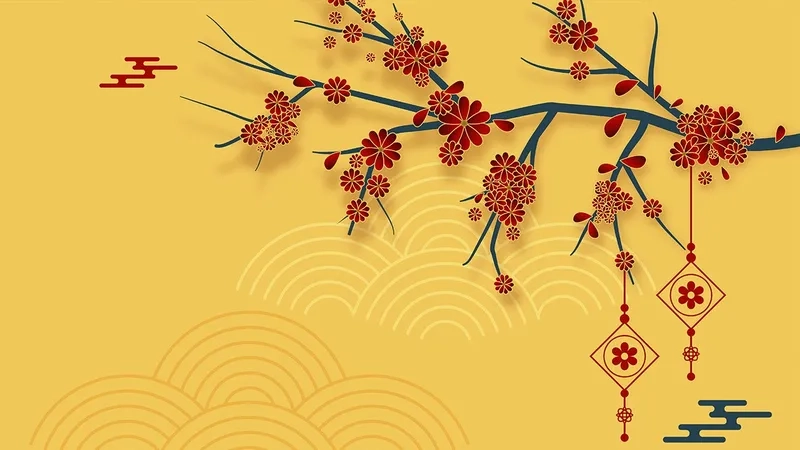 Background tết powerpoint đẹp, chuẩn slide trình chiếu