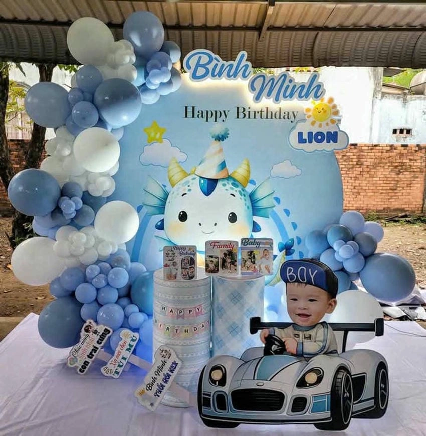 Background thôi nôi lung linh cho ngày đặc biệt