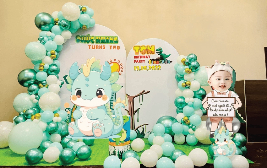 Background thôi nôi dễ thương cho khoảnh khắc đầu đời