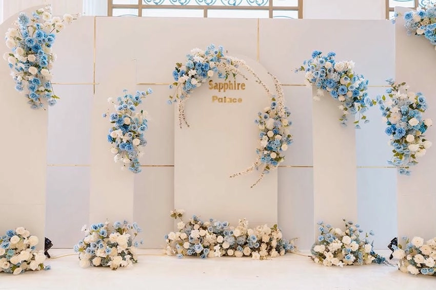 Background tiệc cưới 4k sắc nét từng chi tiết