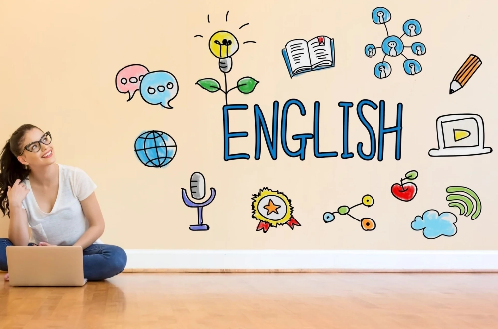 Background tiếng anh đẹp rực sáng nâng tầm hình ảnh