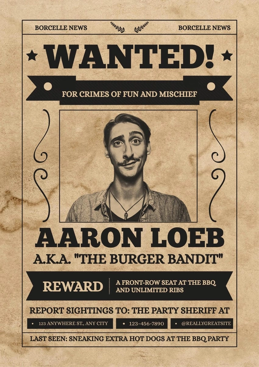 Background truy nã chất lượng cao sắc nét chi tiết