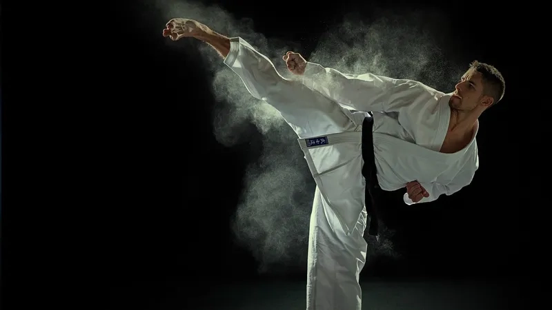 Hòa mình với thiên nhiên qua background võ thuật và thiên nhiên