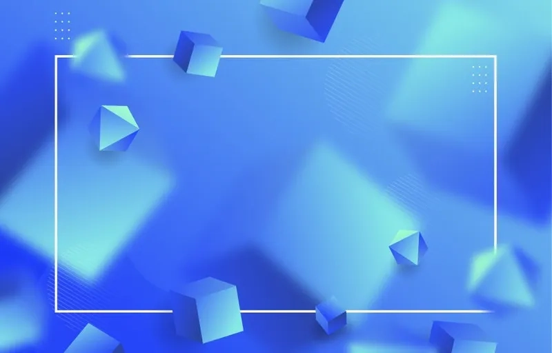 Background xanh đơn giản vẫn đủ tinh tế để thu hút mọi ánh nhìn