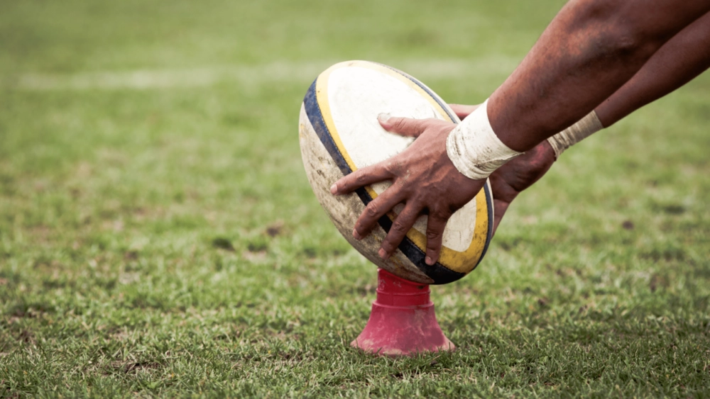 Hình nền quả bóng bầu dục biểu tượng sức mạnh