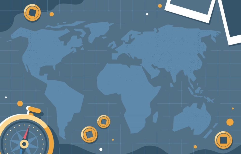 Background địa lý truyền cảm hứng học tập