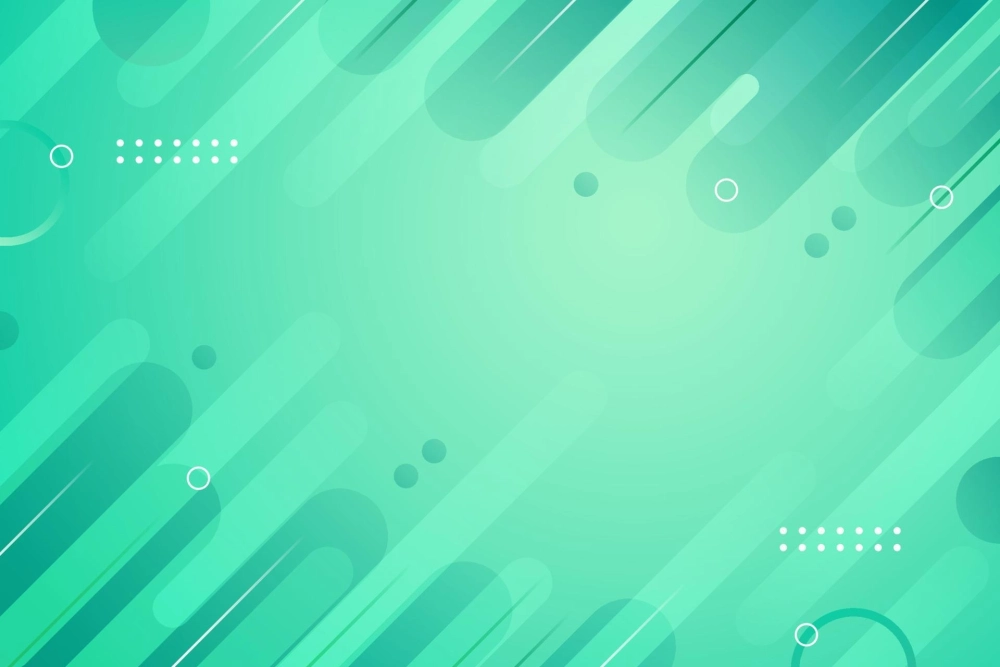 Hình nền xanh mint trơn tạo cảm giác sạch sẽ